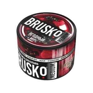 Табак Brusko Medium, 50гр "Ягодный морс"
